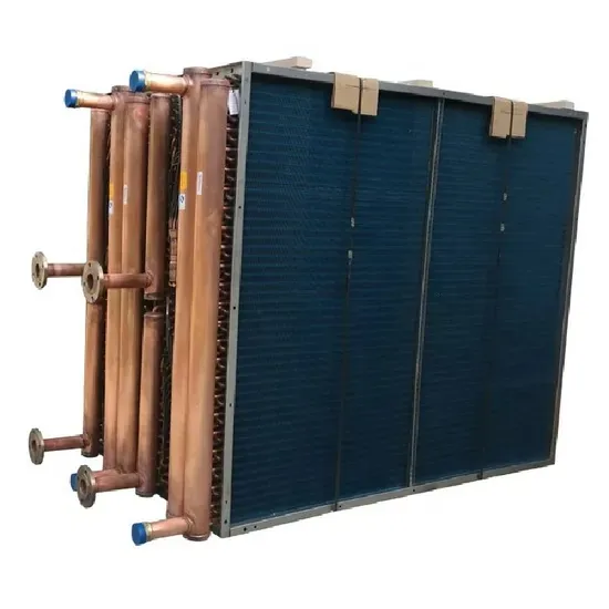 Copper Tube Aluminum Fin Water To Air Heat Exchanger high quality