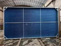 Høgvirkni ídnaðarkølispola koparrør aluminium fin vatn til luft kondensator til hvc útskifting burðarevni 38AP